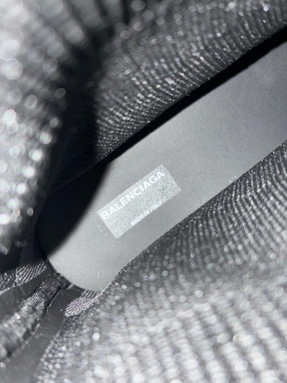 Balenciaga Black Sock-Style Speed Trainer Sneakers - Picture 2 of 3